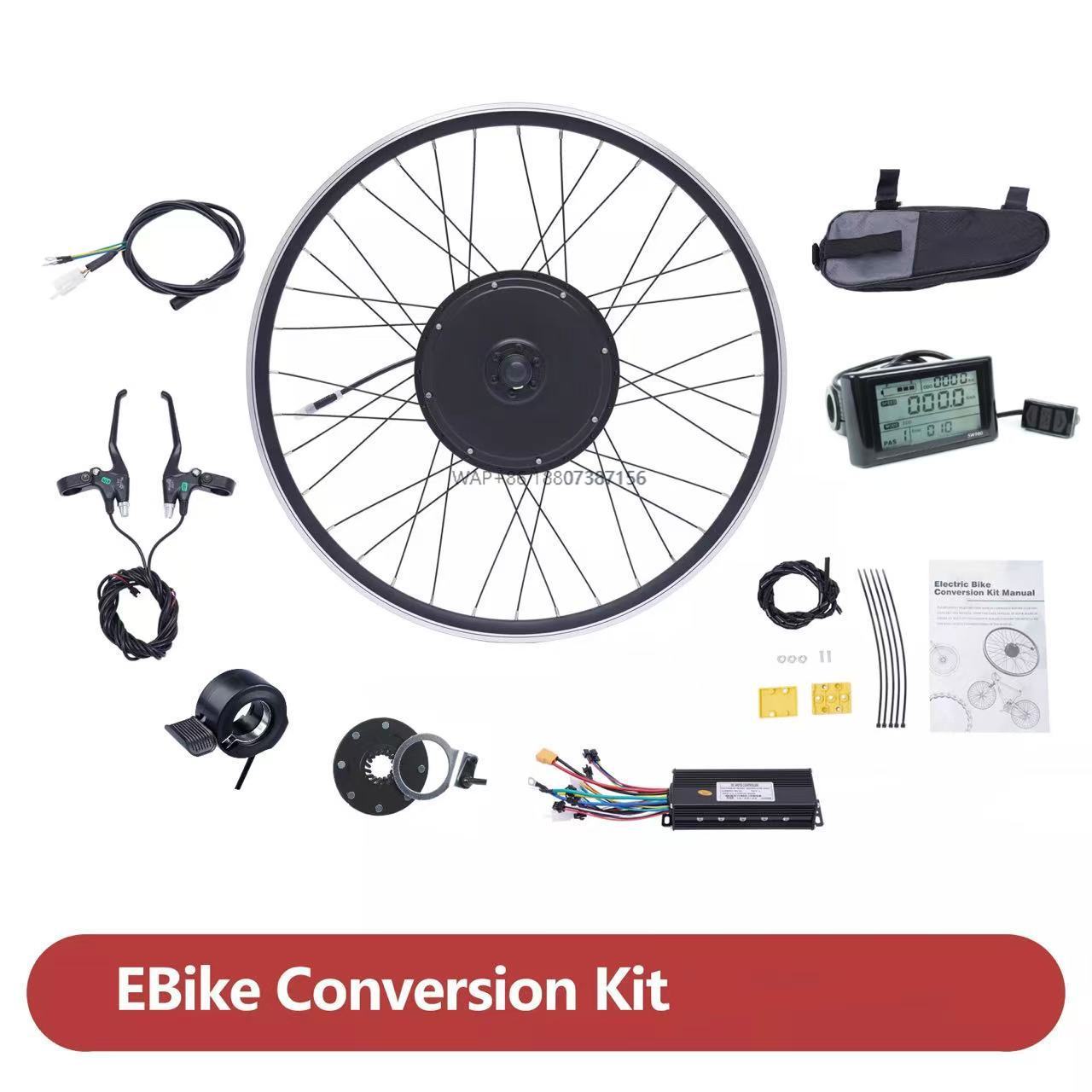 Mountain Biking Kit - 1000W 36V Fırçasız Bakır Arka Tahrik