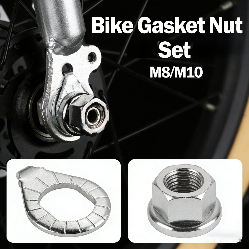 Mountain Biking Kit - Kalınlaştırılmış göbek kancası yıkayıcı somun seti