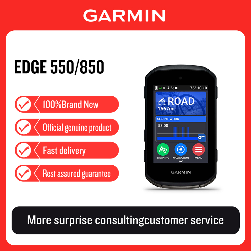 Mountain Biking For Fitness - Garmin Edge 550/850 Bisiklet Bilgisayarı Açık
