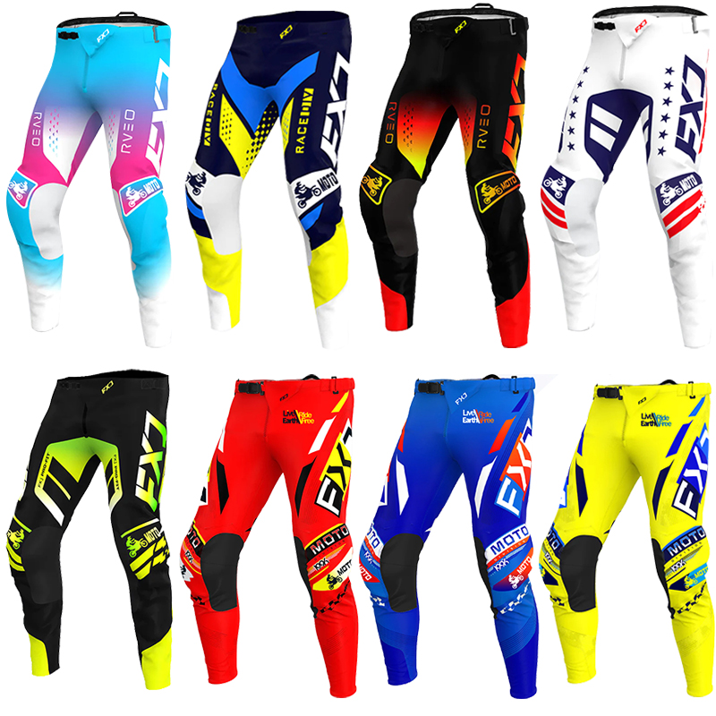 Mountain Biking Videos - Motokros pantolon Çocuk gençler yetişkinler MX