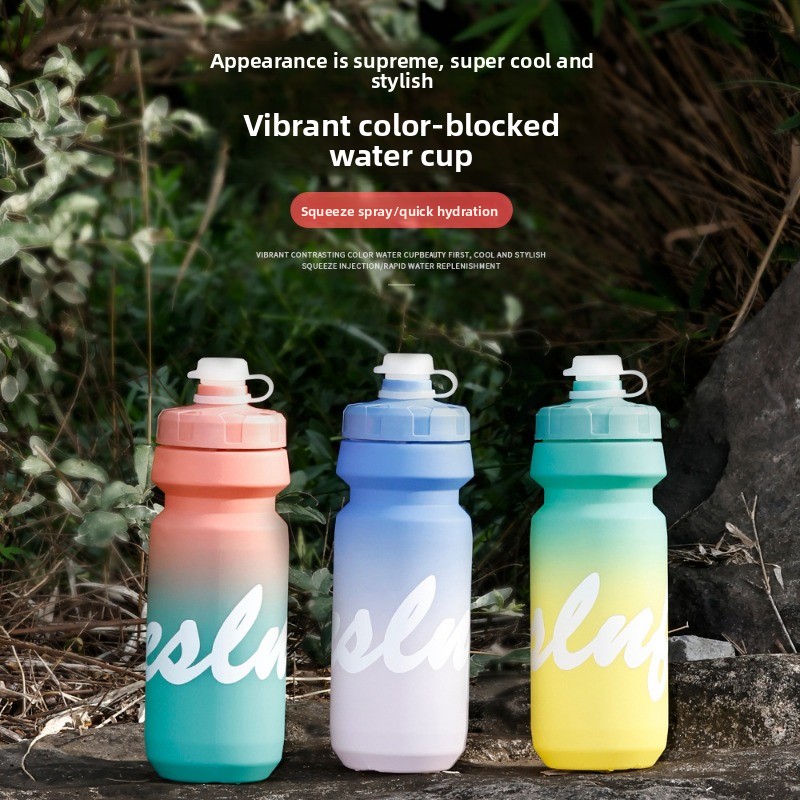 Mountain Biking For Fitness - Moda Bisiklet Su Bardağı 650ml Dağ