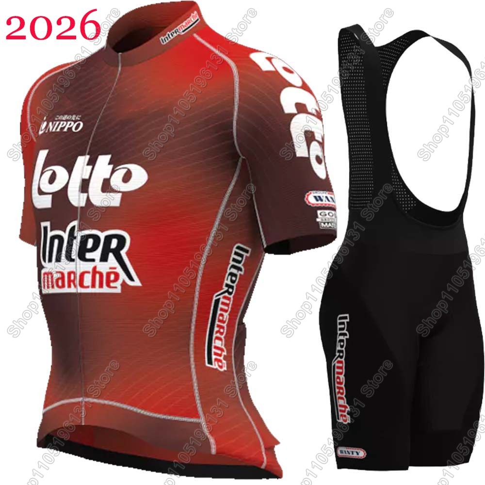 Mountain Biking Wallpaper - Lotto Bisiklet 2026 Jersey Seti Erkek