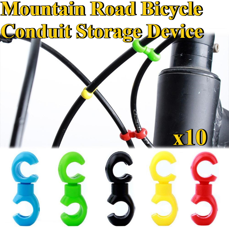 Mountain Biking Kit - 10 adet/takım plastik bisiklet çapraz hat
