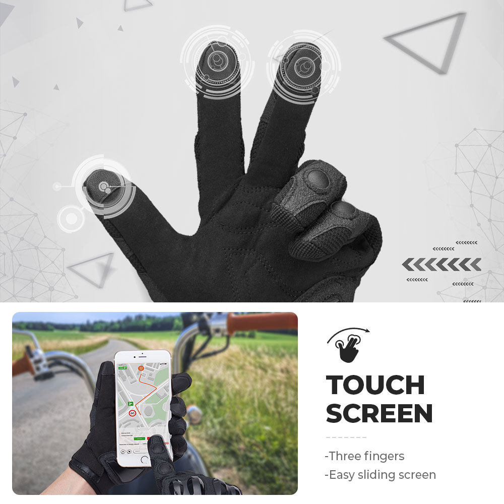 Erkekler için motosiklet eldiv - Mountain Biking Protective Gear incelemesi ve fiyatı