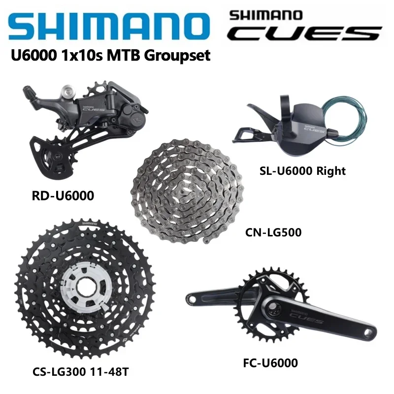CUES U6000 Set SL-U6000 1x10s  - Mountain Biking Kit incelemesi ve fiyatı