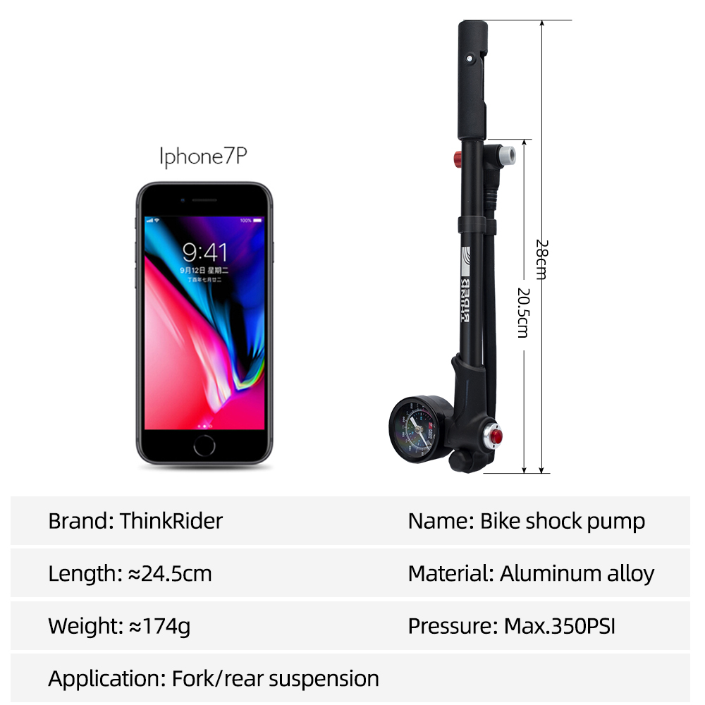 ThinkRider Taşınabilir Yüksek  - Shock Pump Suspension incelemesi ve fiyatı