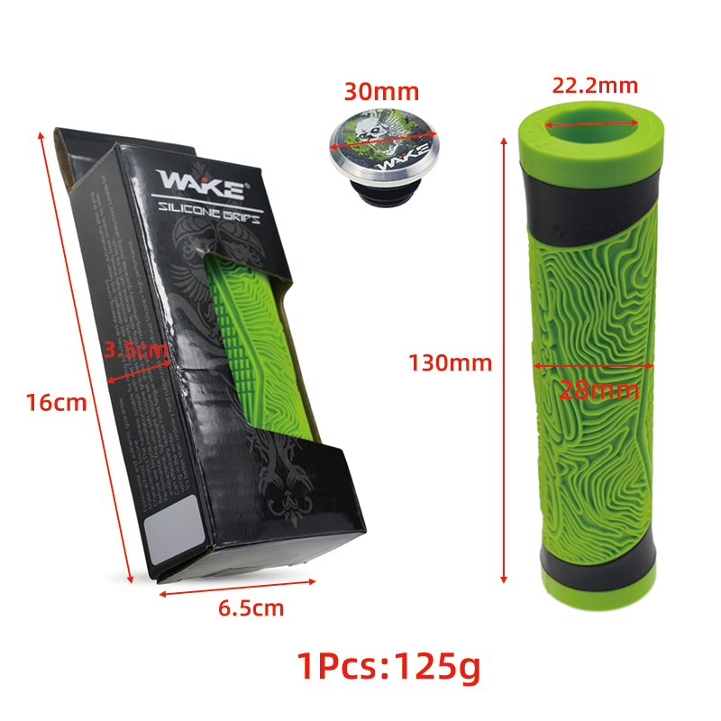 Wake bisiklet sapları bisiklet - Mtb Grip Lock On incelemesi ve fiyatı